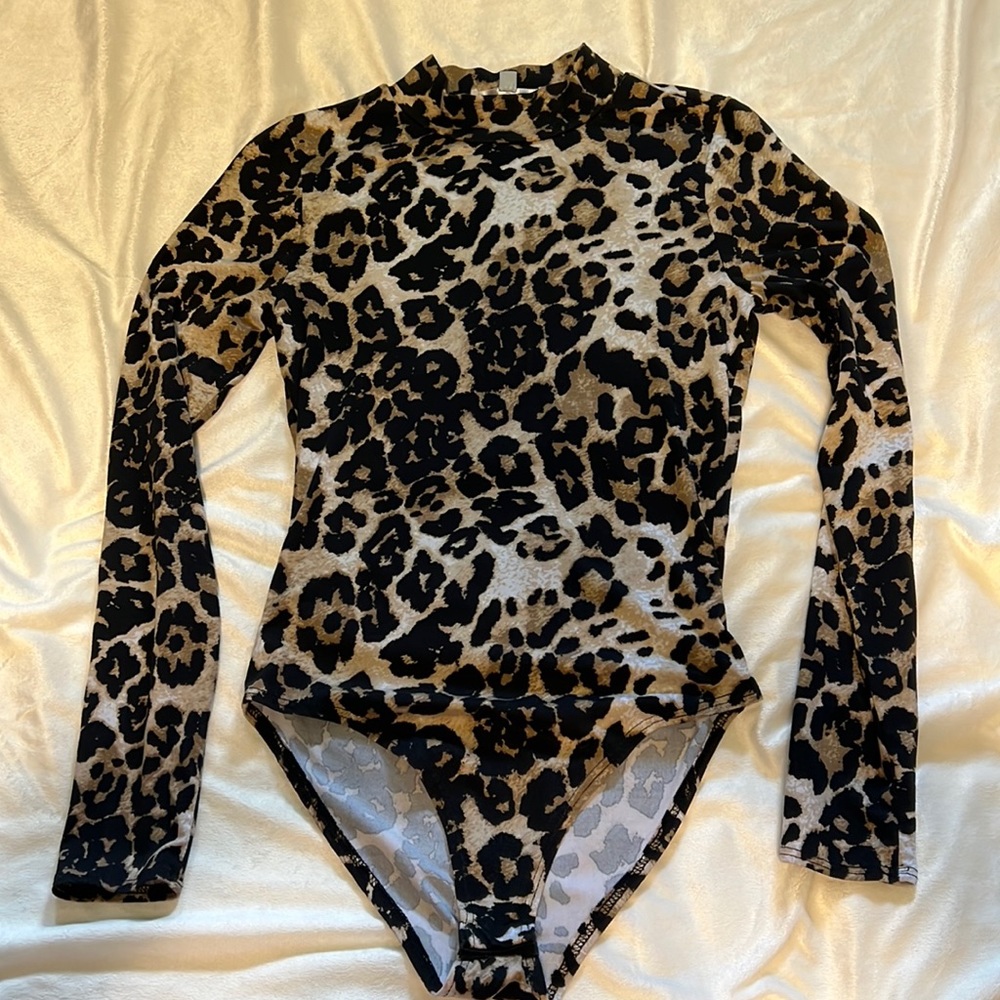 Cheetah print bodysuit!